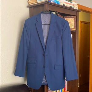 slim fit, Navy blue 36R sport coat.
